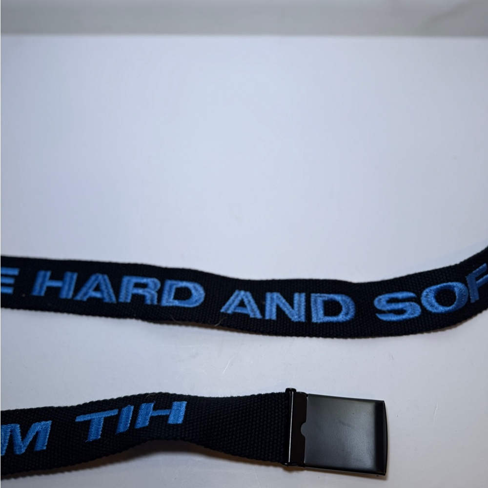 Billie Eilish merch Black and Blue Belt